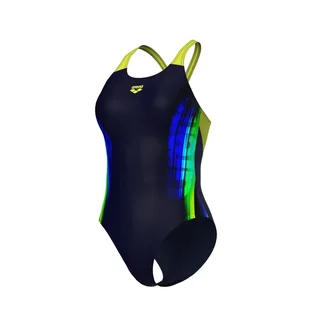 Купальник жіночий Arena Breath Swimsuit V Back Lb 38 Black 008330-760