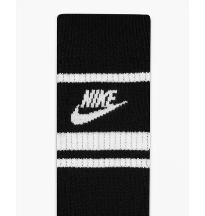 Носки унисекс Nike Sportswear Everyday Essential (3 пары) Black Dx5089-010