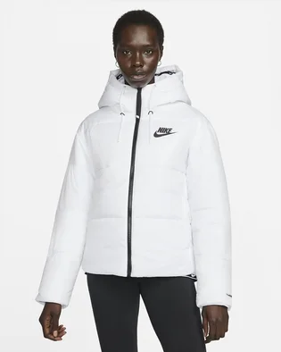 Пуховик жіночий Nike W Nsw Tf Rpl Classic Tape Jkt White DJ6997-100