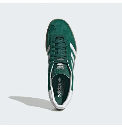 Кросівки унісекс Adidas Gazelle Indoor Low Trainers Green IG1596