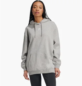 Худи женское Adidas Essentials Oversized Fleece Hoodie Grey IY7345