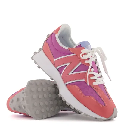 Кроссовки женские New Balance 327 Pink Ws327Fk
