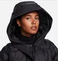 Пуховик жіночий Nike Sportswear Swoosh Puffer Primaloft Black FB8729-010
