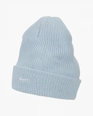 Шапка унисекс Nike U Nsw Beanie Utility Swoosh Light Blue Dv3342-441