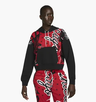 Худі жіноче Air Jordan Black/Red DD9295-010