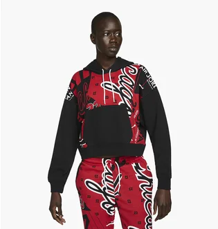 Худи женское Air Jordan Black/Red DD9295-010