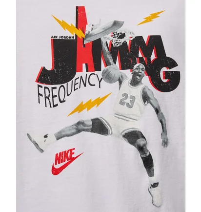 Футболка мужская Air Jordan Brand Jam 85 Ss Crew White HJ2929-100