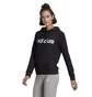 Худи женское Adidas W Lin Ft Hd Black GL0635