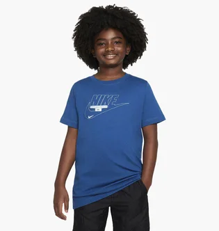 Футболка детская Nike Nsw Teeclub Specialty Blue FN9608-476