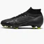 Бутсы унисекс Nike Zoom Mercurial Superfly 9 Pro Fg Black Dj5598-001