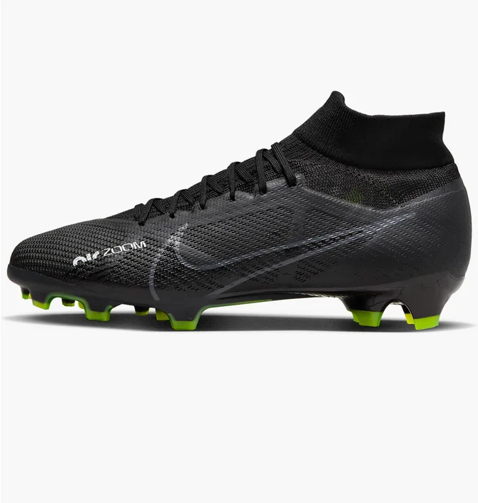 Бутсы унисекс Nike Zoom Mercurial Superfly 9 Pro Fg Black Dj5598-001