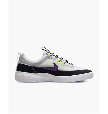 Кроссовки унисекс Nike Skate Shoes White/Black BV2078-009