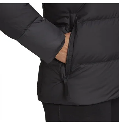 Куртка женская Adidas Hooded Jacket Sportswear W 11.11 Bb Down Black H14172