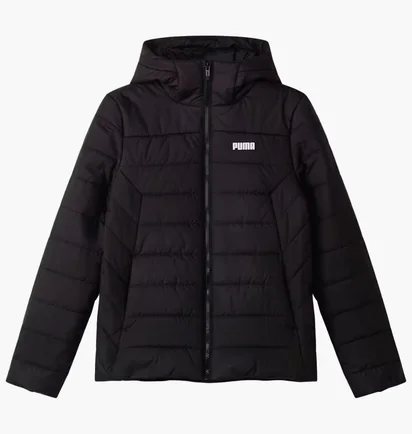 Куртка женская Puma Essentials Logo Padded Black 688337-01