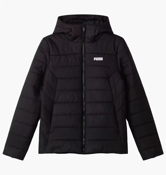 Куртка женская Puma Essentials Logo Padded Black 688337-01