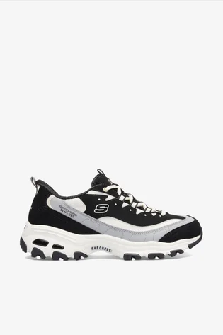 Кросівки жіночі Skechers D`Lites Smooth Nostalgia Black/White 150537-BKNT