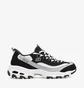 Кроссовки женские Skechers D`Lites Smooth Nostalgia Black/White 150537-BKNT