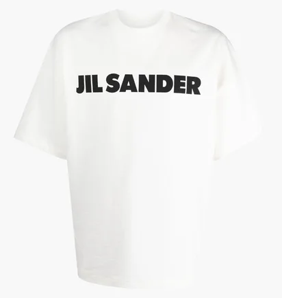 Футболка чоловіча Jil Sander Logo T-Shirt White J21GC0001J45148-102