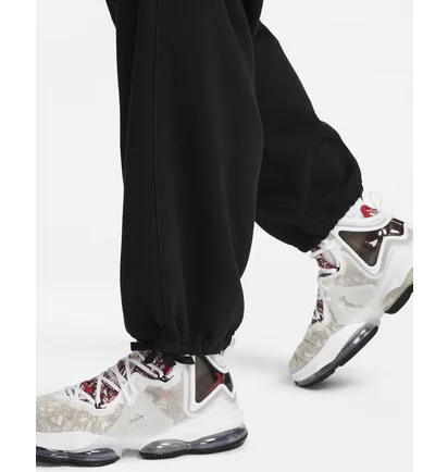 Штани чоловічі Nike Lebron Open Hem Fleece Pants Black FB7127-010