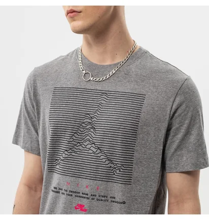 Футболка чоловіча Air Jordan T-Shirt M J Jmpmn Gfx Ss Crew Grey DH8972-091