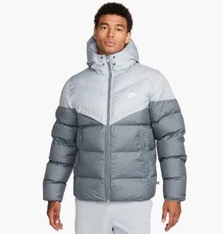 Пуховик чоловічий Nike Sf Wr Pl-Fld Hd Jkt Grey FB8185-077