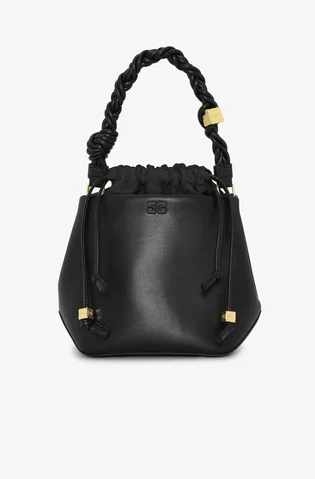 Сумка женская GANNI Bou Bucket Bag Black A6934