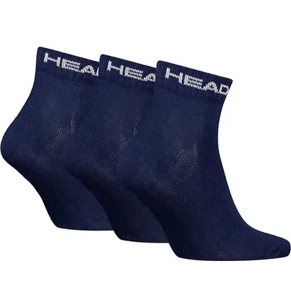 Шкарпетки чоловічі HEAD Elements All Sports Quarter Blue (3 пари) 701229010-003