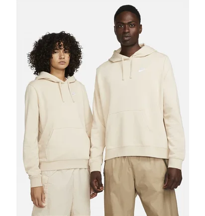 Худі жіноче Nike Sportswear Club Fleece WomenS Pullover Hoodie Beige DQ5793-126