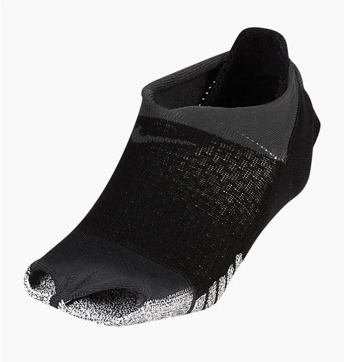 Шкарпетки жіночі Nike Wmn'S Grip Studio Toeless Footie Black (1 пара) SX7827-010