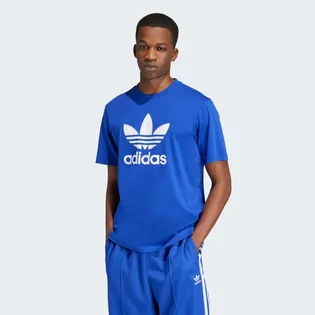 Футболка чоловіча Adidas Adicolor Trefoil Blue IZ3058