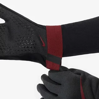 Рукавиці чоловічі Nike Lfc Thermafit Black/Bordo FJ4857-010