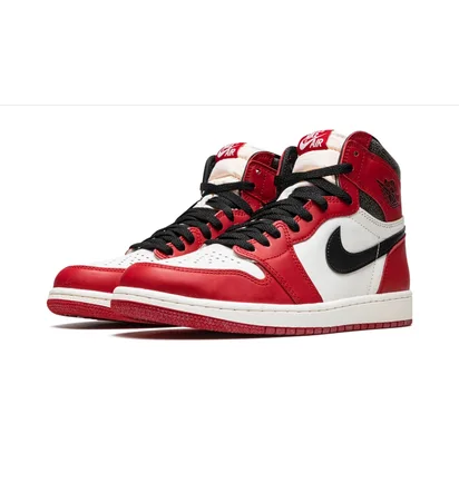 Кроссовки мужские Air Jordan 1 Retro High Og Red/White DZ5485-612