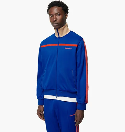 Олимпийка мужская Adidas X Wales Bonner Jersey Track Top Blue IW1179