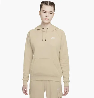 Худи женское Nike W NSW ESSNTL FLC PO HOODIE Beige BV4124-206
