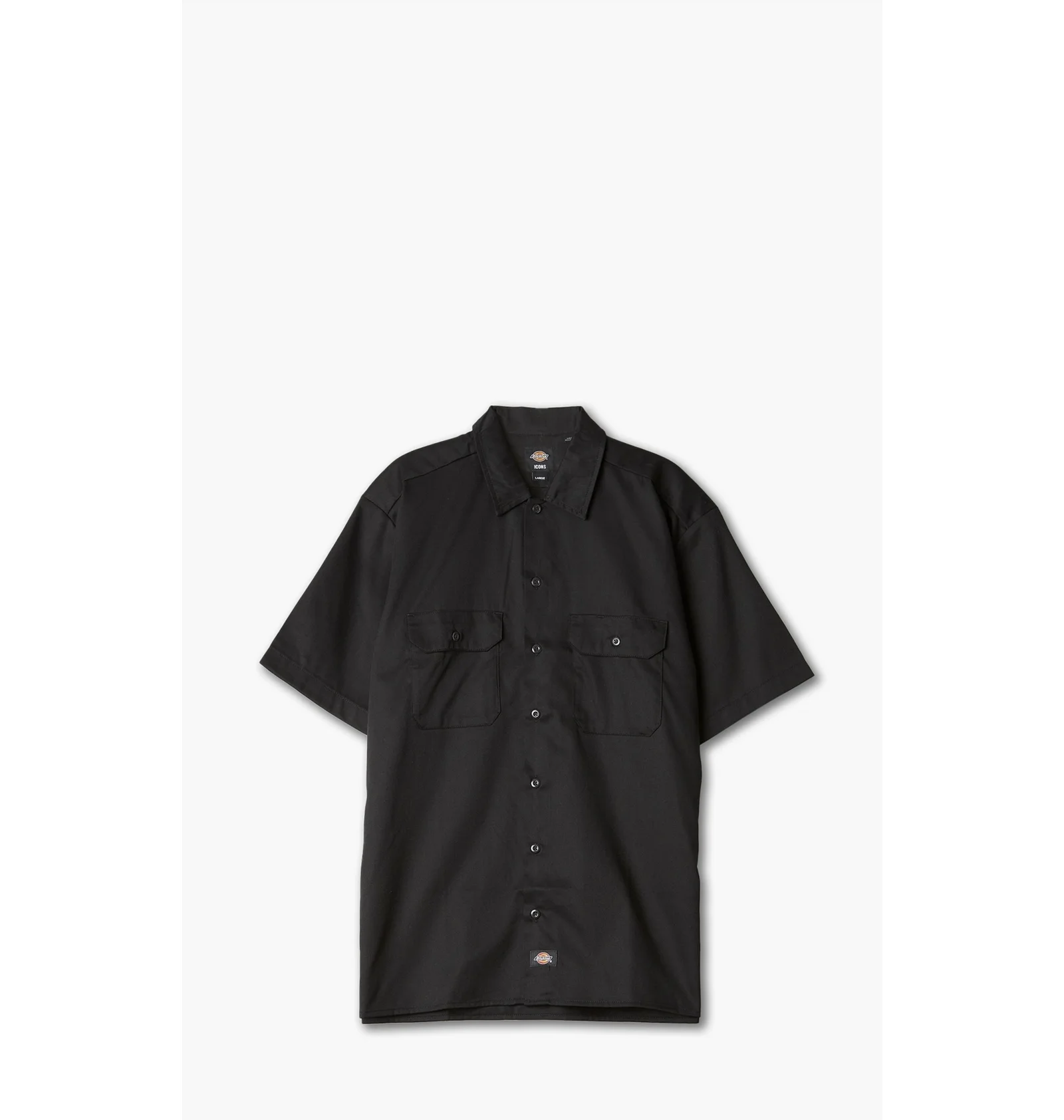 ミュージシャン buddix SS Work Shirt Black M size ᐉ Сорочка чоловіча Dickies Work Shirt Ss Black DK0A4XK7BLK
