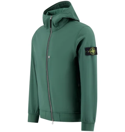 Толстовка мужская Stone Island Light Soft Shell-R Green K2S15Q100004-S0B22-V005E