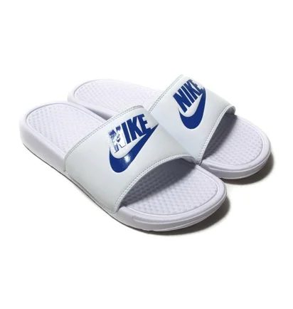 Тапочки мужские Nike Benassi Jdi White 343880-102