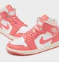 Кросівки жіночі Air Jordan 1 Mid Pink/White BQ6472-186