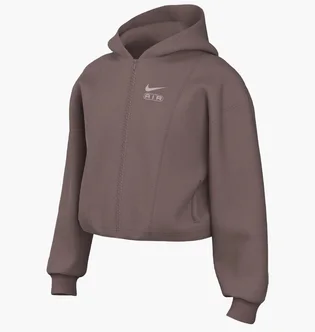 Толстовка детская Nike G Nsw Air Ft Fz Hdy Brown FN8615-208