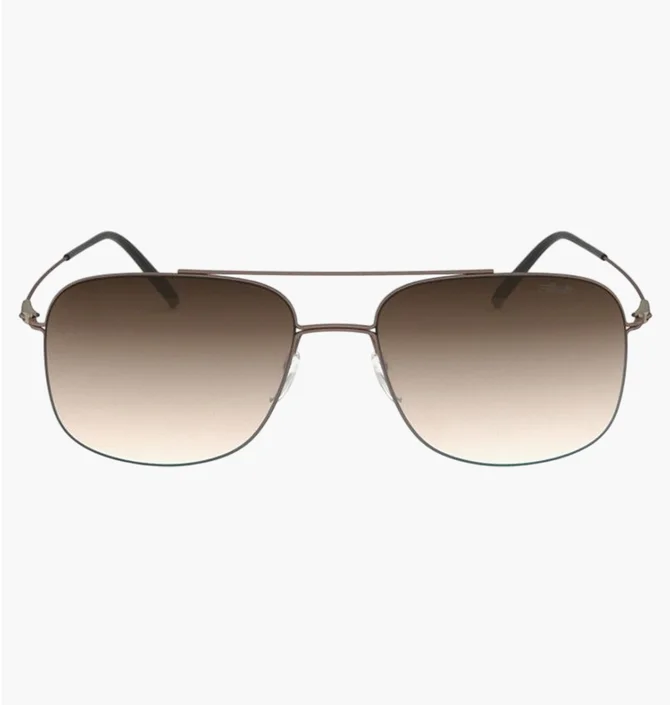 Солнцезащитные очки мужские Silhouette Brown/Brown 8716-6040