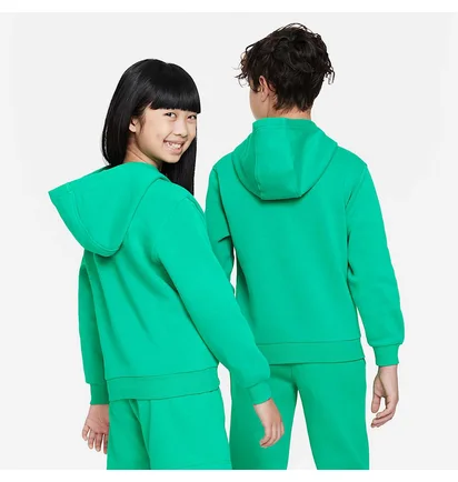 Кофта детская Nike Club Flc Hdi Green FD3000-324