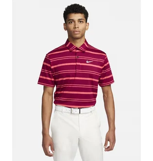 Поло мужское Nike Dri-Fit Tour Striped Golf Polo Violet DR5300-620