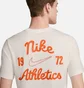 Футболка мужская Nike Sportswear Varsity Letter Graphic T-Shirt Beige FV3772-133