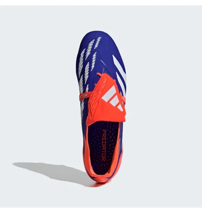 Бутси жіночі Adidas Predator Elite Fold-Over Tongue Fg Blue/Orange IF6442