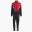 Спортивный костюм мужской Adidas Sportswear Woven Non-Hooded Track Suit Black/Red IJ6073