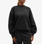 Світшот жіночий Nike W Nsw Tch Flc Os Crew Black FV8041-010