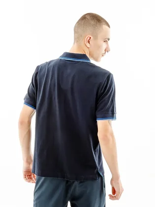 Поло чоловіче AUSTRALIAN Classy Pique Polo R- Fit Blue LSUPO0008-200A