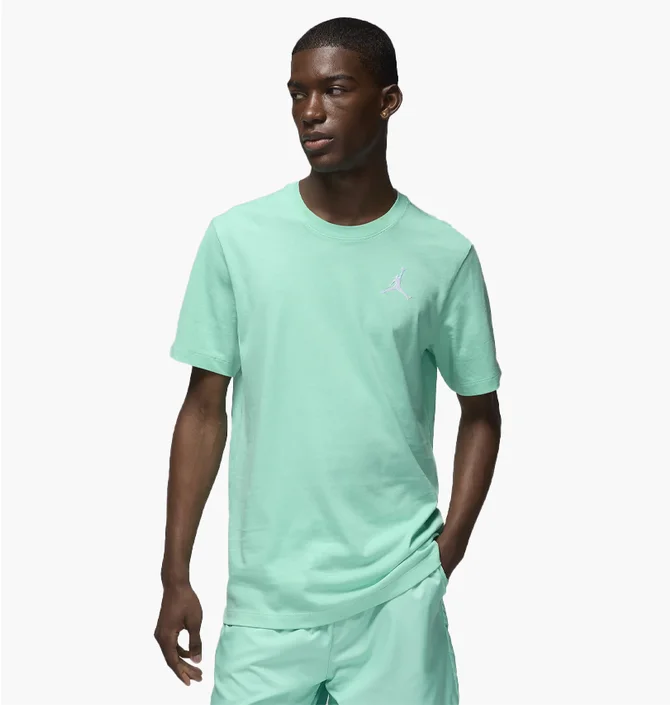 Футболка мужская Air Jordan Jumpman Emb Ss Crew Turquoise DC7485-349
