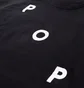 Худи мужское Pop Trading Company Logo Hooded Sweat Black POP-NOS-003