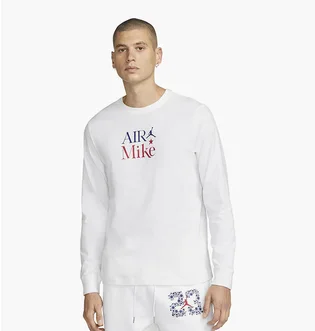 Лонгслів чоловічий Air Jordan Sport Dna White DH8976-100